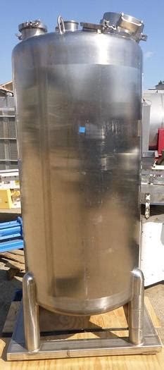 Used Tank Gallon Stainless Steel Fv Psi Fieldmeier