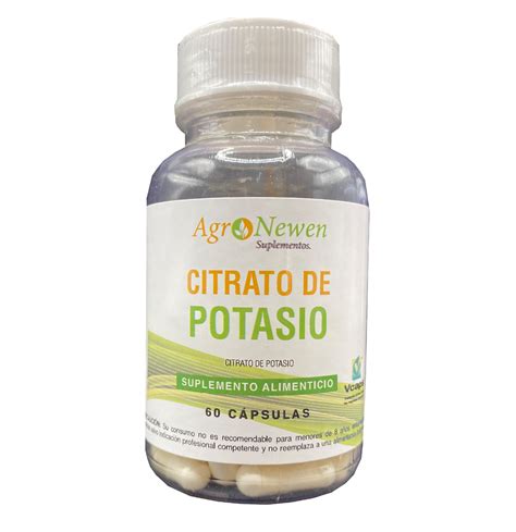 Citrato De Potasio C Psulas Suplemento Agronewen Agro Newen