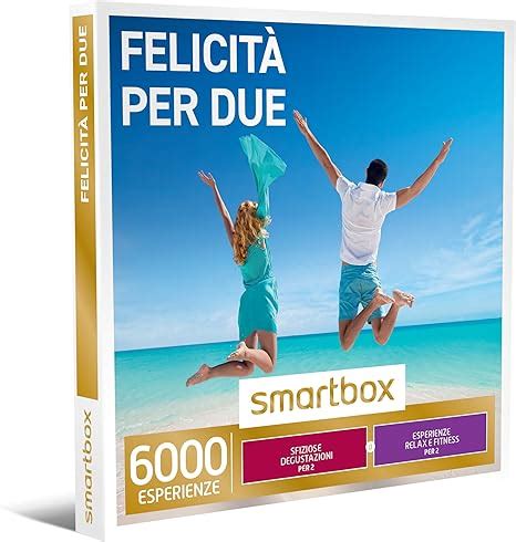 Smartbox Cofanetto Regalo Per Uomo O Donna Felicit Per Due Idee