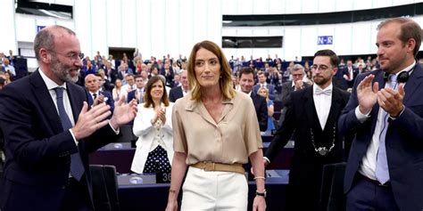 Roberta Metsola Reelegida Presidenta Del Parlamento Europeo Tras