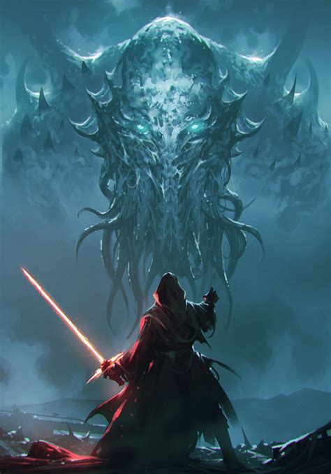 Cthulhu and Kylo Ren, kalmahul [Lovecraft + Star Wars] : r ...