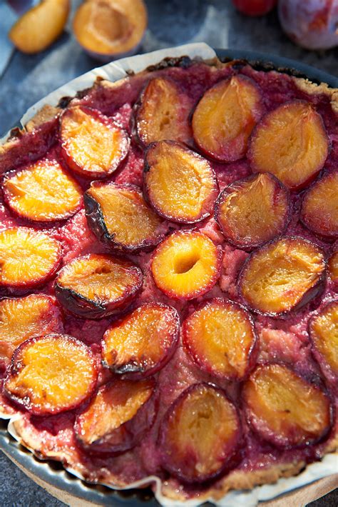 Tarte aux prunes recette provençale simple