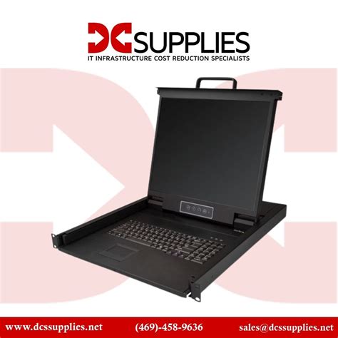 VGA RACKMOUNT KVM CONSOLE INTEGRATED LCD MONITOR KVM SWITCH (RKCONS17HD)