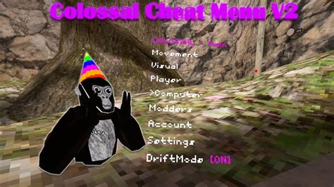 NEW Gorilla Tag Mod Menu Colossal Cheat Menu V2 TAG GUN YouTube