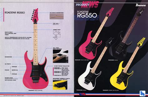 Image - 1987 RG550 catalog p2-3.jpg | Ibanez Wiki | FANDOM powered by Wikia