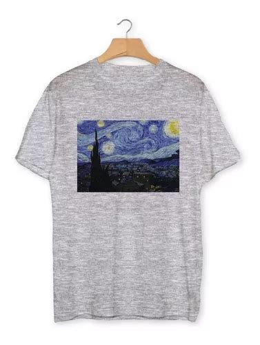 Camiseta Van Gogh Noite Estrelada B Mercadolivre