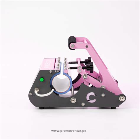 Maquina Skinny Tumbler Pro Rosado Sublimacion Promoventas