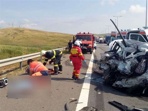 UPDATE FOTO VIDEO ACCIDENT RUTIER MORTAL Pe Autostrada A10 Aiud