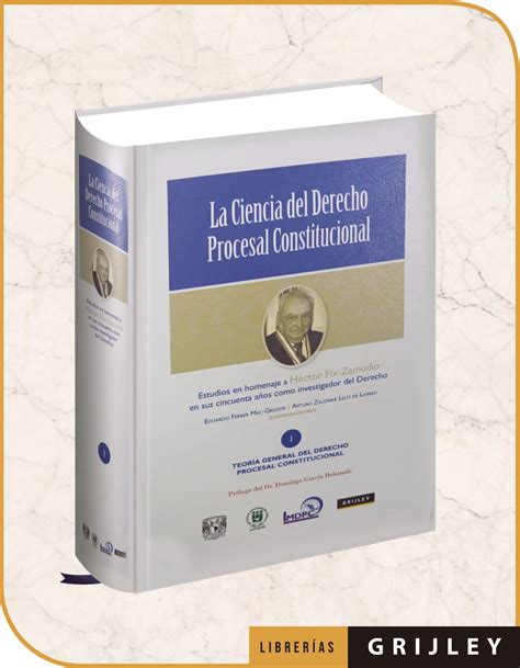 La Ciencia Del Derecho Procesal Constitucional Librerias Grijley