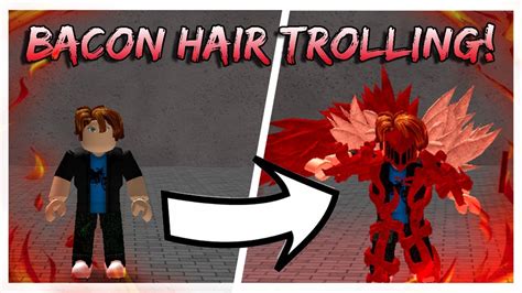 BACON HAIR TROLLING RK Ing With TakiK1 Ro Ghoul Roblox YouTube