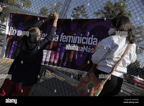 Feminist Groups And Members Of The Observatorio Ciudadano Nacional Del