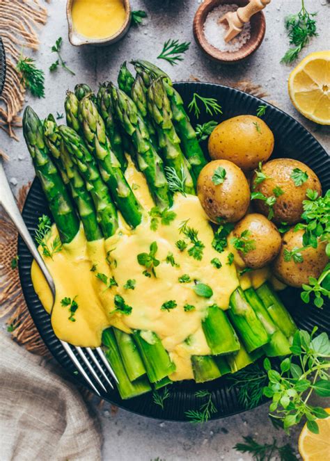 Vegan Hollandaise Sauce With Asparagus Bianca Zapatka Recipes