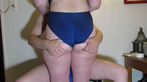 See And Save As Pawg Bbw Booty In One Piece Swimsuit Spandex Ass Mature