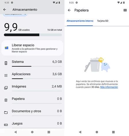 D Nde Est La Papelera De Reciclaje En Android