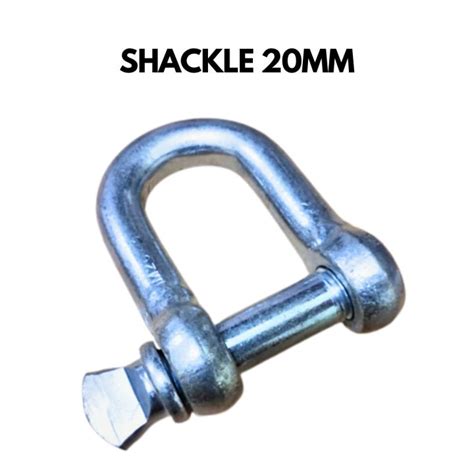 shackle lurus  kecil stainless steel    mm  rigging