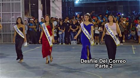 Desfile De Correos Parte En Las Fiestas De Tejutla En Chalatenango