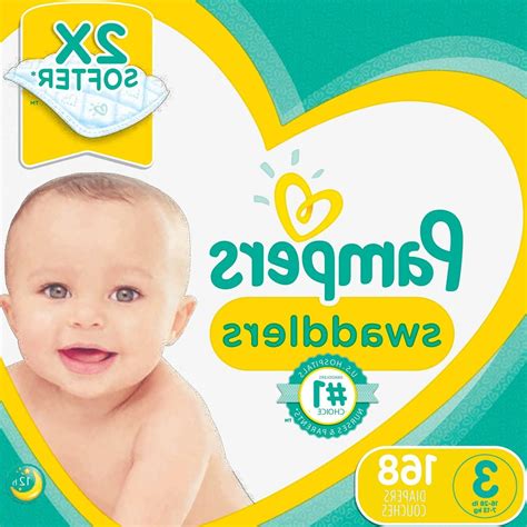 Pampers Swaddlers Size 3 Weight Chart