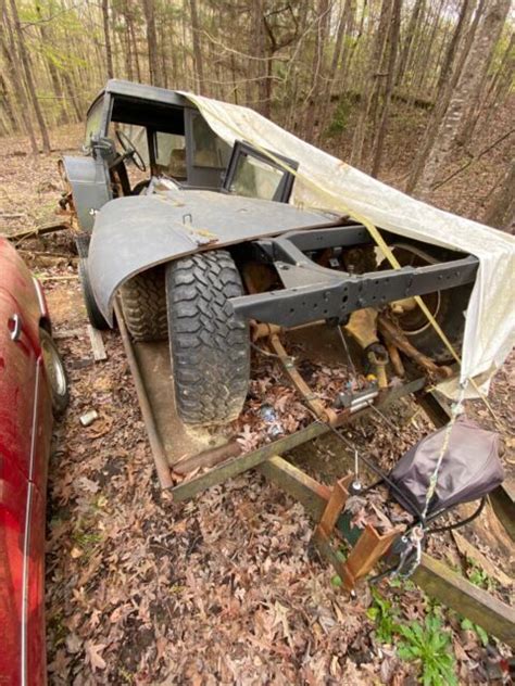 1975 Jeep CJ SUV Black 4WD Manual For Sale