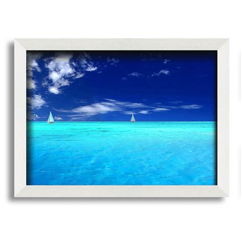 Longshore Tides Ocean Sailboat Duo Single Picture Frame Art Prints