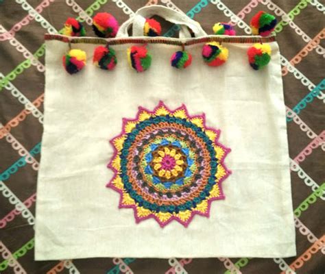 Crochet Kalaakari Accessorize Market Bag With Crochet Free Pattern