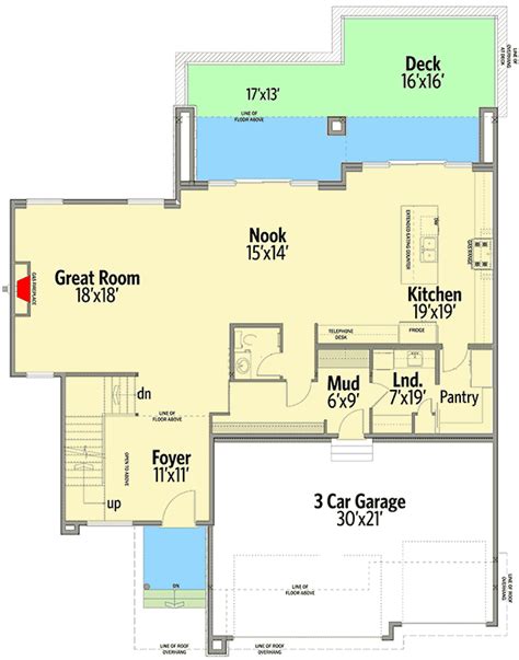 Striking Modern House Plan With Second Floor Patio Ab