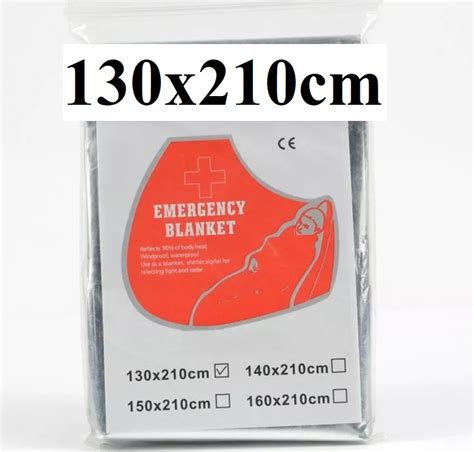 Emergency Blanket Survival Kit Emergency Shelter Warm Keeper Thermal Mylar Space Survival Gear