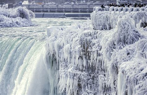 ALMOST FROZEN NIAGARA FALLS! | GeorgeKelley.org