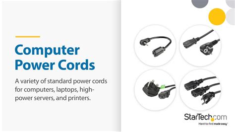 Computer Power Cord Types