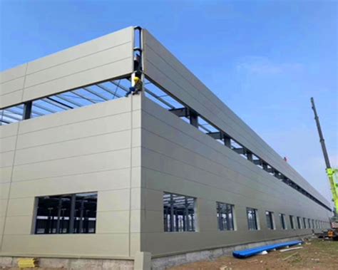 Prefab Warehouse Steel Structure With Fire Proof Sandwich Panel Buy