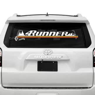 TRD Off Road Vintage Sunset Style 4x4 PRO Sport Off Road Side Vinyl