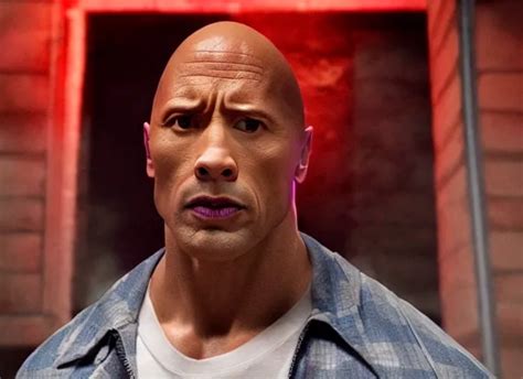 Film Still Of Dwayne The Rock Johnson As Eleven In The Stable