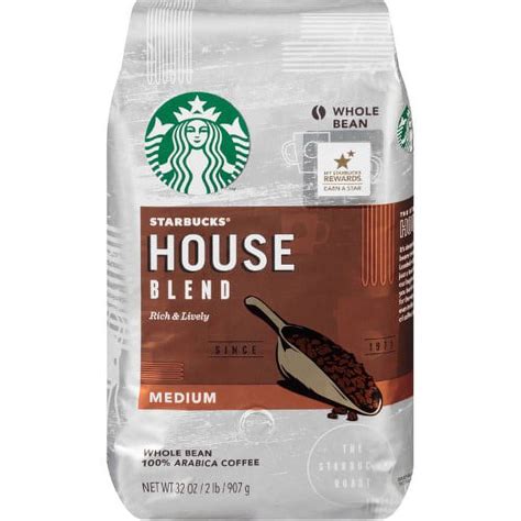 Starbucks House Blend Whole Bean Coffee 32oz