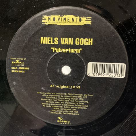 Niels Van Gogh Pulverturm 1998 Vinyl Discogs