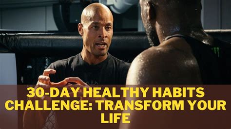 30 Day Healthy Habits Challenge Transform Your Life Youtube