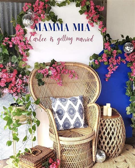 Mamma Mia Bridal Wedding Shower Party Ideas Photo 1 Of 10 Catch My Party