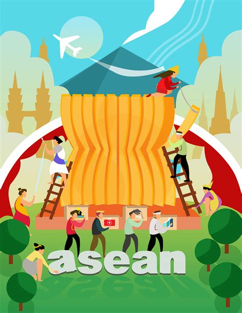 ASEAN Concept Digital Poster 02 :: Behance