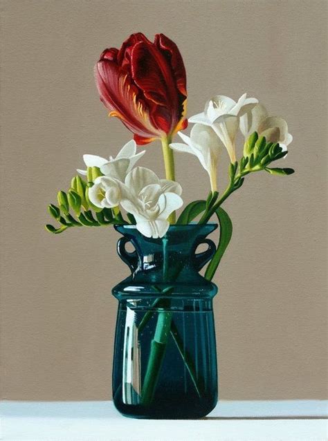 Pin by Serpil Serdar on yeşil Still life flowers Flower art