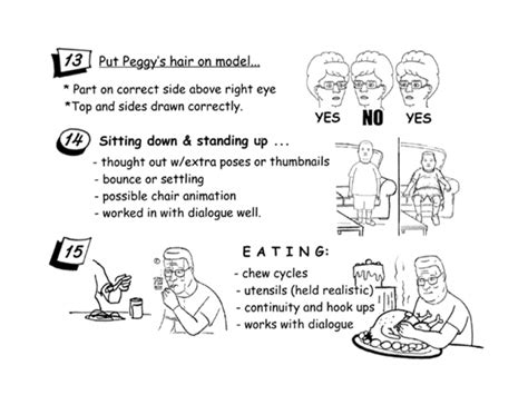 See: 'King Of The Hill' Animation Style Guide