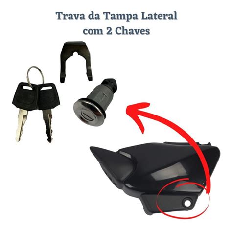 Tampa Lateral Caixa Ferramenta Trava Cg 125 Titan 2000 Fan Mercadolivre