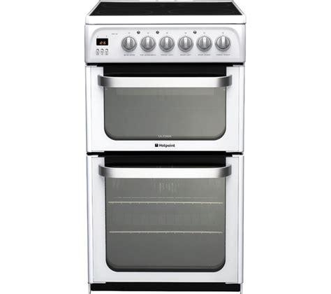 Hotpoint 50cm Double Oven Ceramic Cooker Hue52ps West Midlands Electrical Superstore West