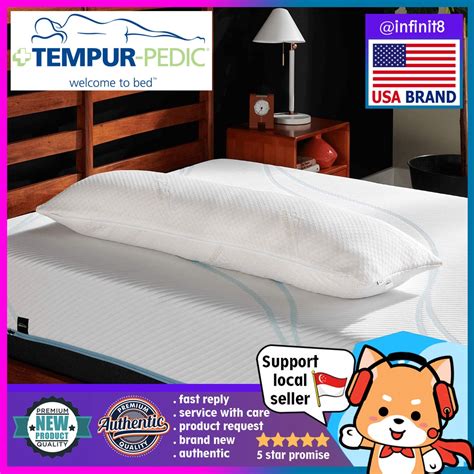 Sg Stock Authentic Tempurpedic Long Body Hug Pillow Bolster