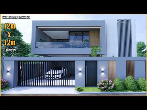 Modern House House Design Storey M X M With Bedrooms Youtube