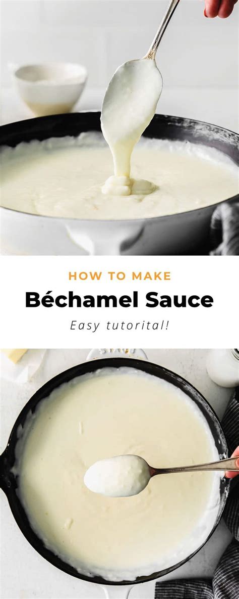 Bechamel Sauce (classic white sauce) - The Cheese Knees