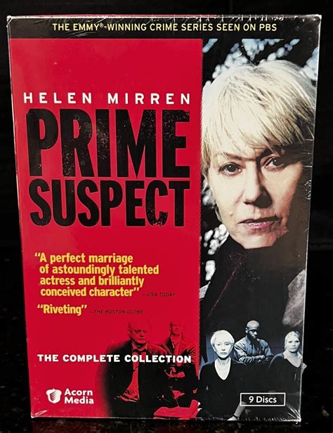 Prime Suspect The Complete Collection Dvd Disc Set Helen Mirren