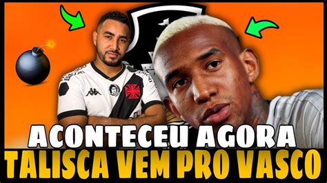 BOMBA NINGUÉM ESPERAVA POR ESSA VASCO AGIU RAPIDO ÚLTIMAS NOTÍCIAS