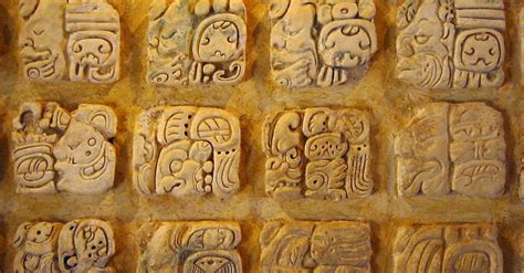 Mayan Glyphs (Illustration) - World History Encyclopedia