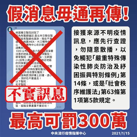 又有謠言！網傳「沒事不要去以下醫院」是假的 轉傳最重罰300萬 Ettoday生活新聞 Ettoday新聞雲