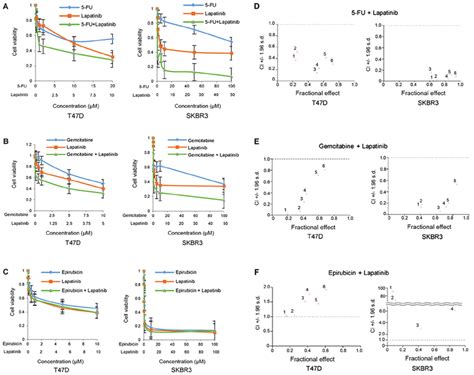 Antitumor Effects Of Combinatory Treatments Of Lapatinib With Various