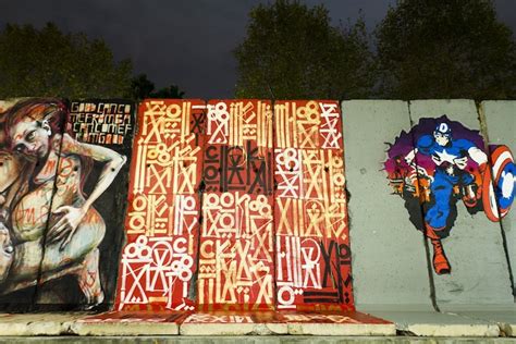 Berlin Wall Gets Street Art Makeover