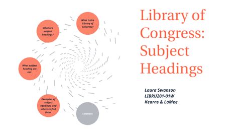 Library of Congress: Subject Headings by Laura Swanson on Prezi